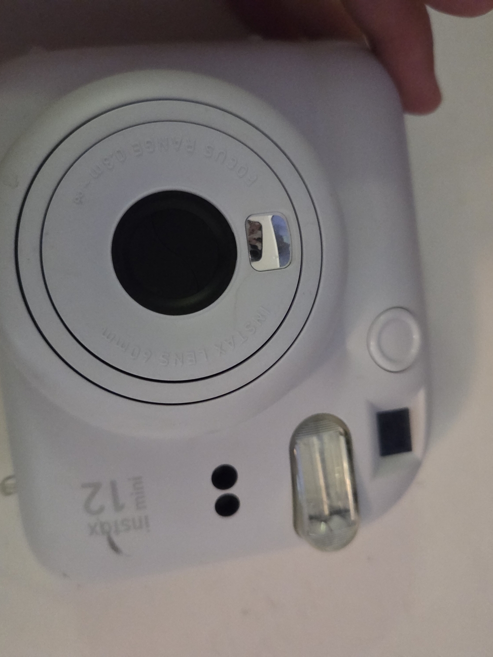 Instax 12 Mini Instant Camera | white